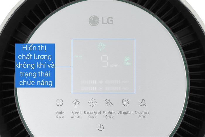 Máy Lọc Không Khí LG PuriCare 360 Alpha Single AS65GDBY0.ABAE 48W&nbsp;
